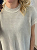 Elodie Knitted Top - Sand