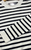 Peggy Striped Sweater - Ivory/Black