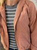 Riley Light Corduroy Jacket - Burnt Sienna