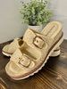 Amber Gold Accent Wedges