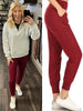 Courtney Best Active Joggers - Burgundy