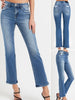 Jackie Mid-Rise Ankle Straight Denim