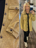 Gretta Soft-N-Light Shacket - Mustard