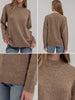 Courtney Speckle Knit Sweater - Mocha