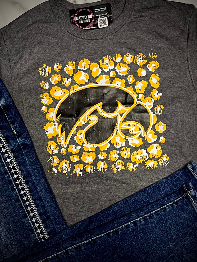 Iowa Leopard T-Shirt