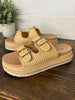 Trudi Buckle Sandals - Natural