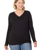 Kari Perfect Long Sleeve - V-Neck - PLUS