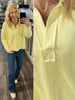 Isla Collared Long Sleeve Top