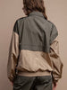 Maddie Color Block Windbreaker - Sage