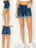 Tasha High-Rise Denim Shorts - PLUS