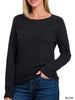 Lesley Basic Sweater - Black