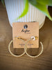 Rae Hoops - Gold
