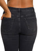 Terrin High-Rise Straight Denim - Charcoal