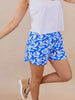 Julia Blue Floral Shorts