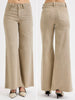 Brenna High-Rise Wide Leg Denim - Latte Shimmer