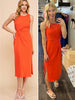 Allie Side Twist Dress with Cut-Out