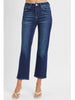 Margo High-Rise Crop Straight Denim