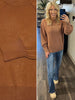 Margo Puff Sleeve Sweater - Camel