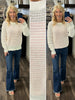 Angie Ivory Knit Sweater