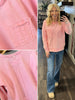 Sara Mineral-Wash Long Sleeve - Blush