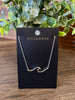Kris Wave Necklace - Silver