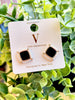 Jayla Pearl Wrapped Stud Earrings