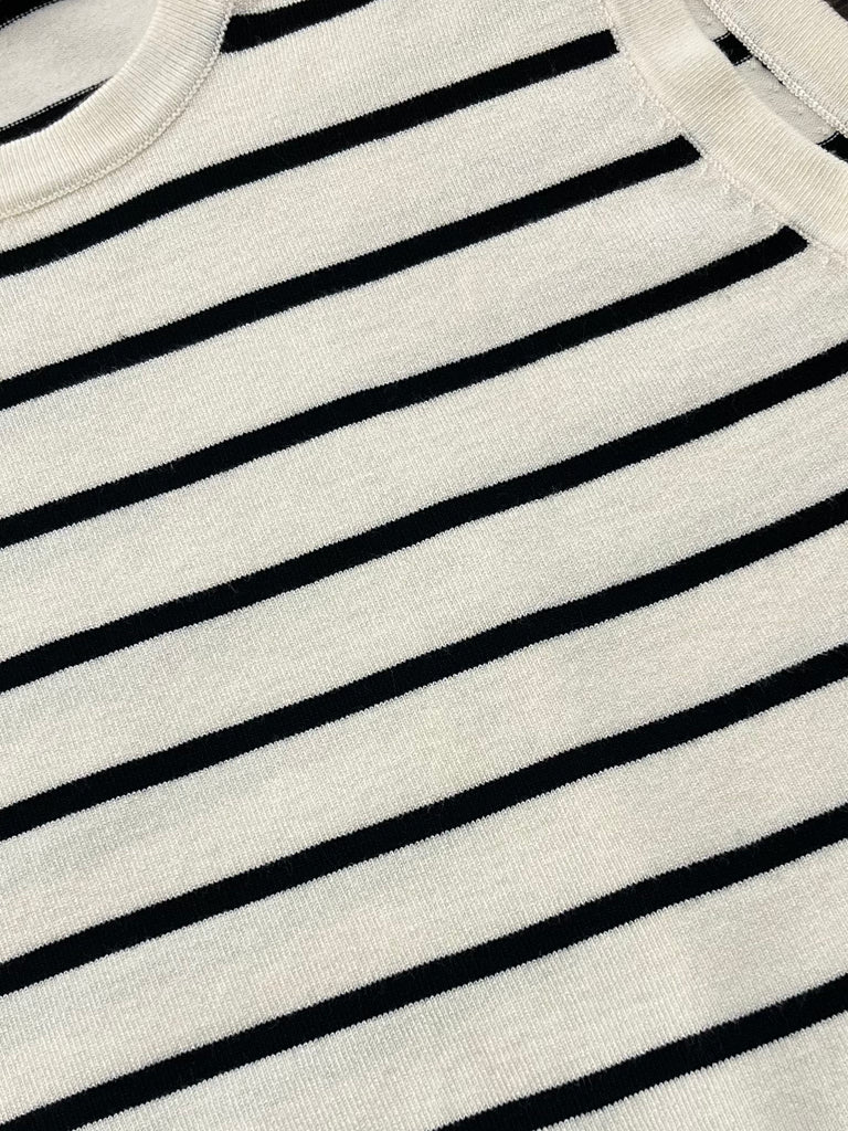 Torrie Sweater Tank - Ivory/Black