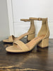 Tanya Ankle Strap Sandal - Nude