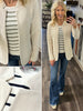 Abby Notch Collar Blazer - Cream