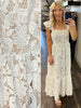 Lennon Lace Ruffle Shoulder Dress