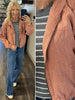 Riley Light Corduroy Jacket - Burnt Sienna