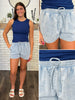 Livy Acid Wash Knit Shorts