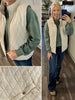 Amy Lightweight Quilted Vest - Latte