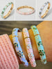 Floral Hinge Bracelets - Multi