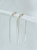 Tori Open Arc Earrings - Silver