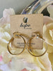 Corissa Hoop Earrings - Gold