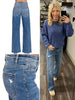 Jennie High-Rise Straight Leg Denim