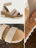 Brenda Cork Platform Sandal