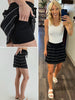 Jo Modal Skort - Black/White