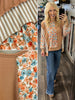 Mavis Flower Blocked Tunic