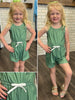 Victoria Green Romper-KIDS