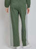 Britta Wide Leg Lounge Pant - Pesto