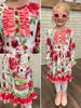 Blake Button Accent Dress - KIDS