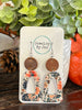 Jen Earrings - Floral Cut-Out