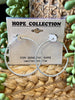 Tonya Twisted Hoops - Silver