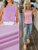 Hazel Mineral Wash Tank - Purple