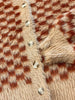 Melany Checker Fuzzy Cardigan