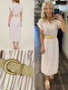 Ruby Mauve Belt Dress
