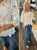 Annabelle Lace Dolman Blouse