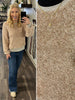 Sharon Rose Gold Glitz Sweater